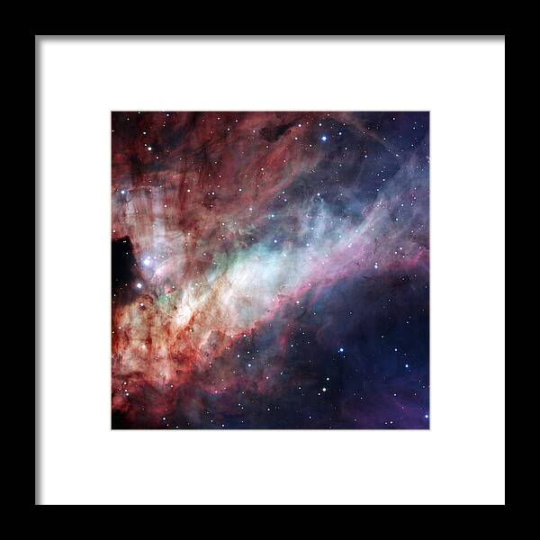 Messier 17 Framed Print featuring the photograph The Omega Nebula by Eric Glaser