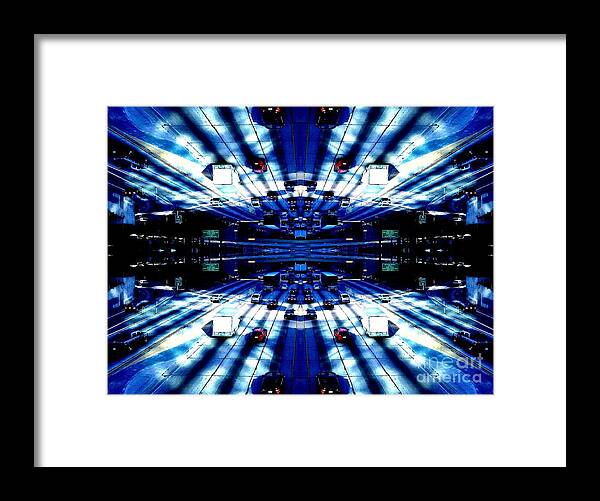 1000 Views Framed Print featuring the photograph The One Ten Downtown by Jenny Revitz Soper