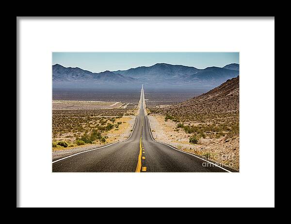 America Framed Print featuring the photograph The Open Road by JR Photography