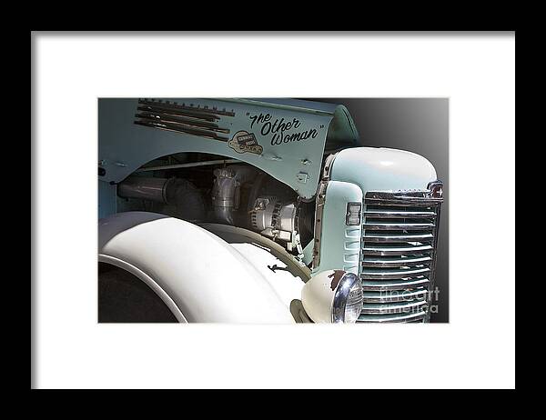 Truck Framed Print featuring the photograph The Other Woman by Tim Hightower