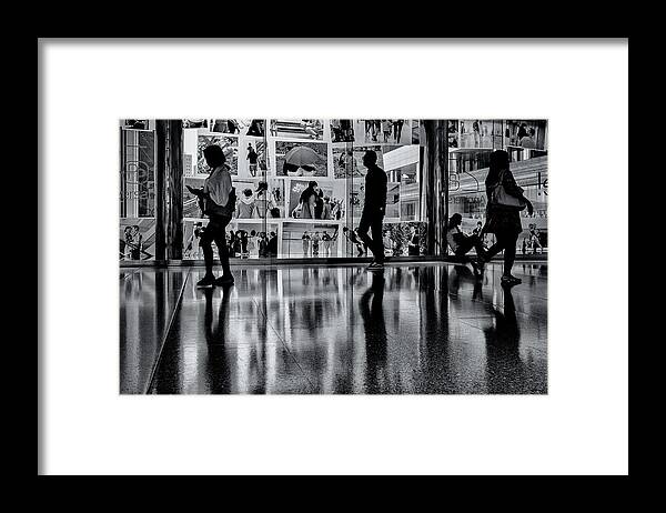 City Framed Print featuring the photograph The passage #1 by Yancho Sabev Art