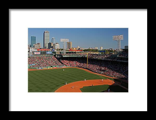 Fenway Park Framed Print featuring the photograph The Pesky Pole by Juergen Roth
