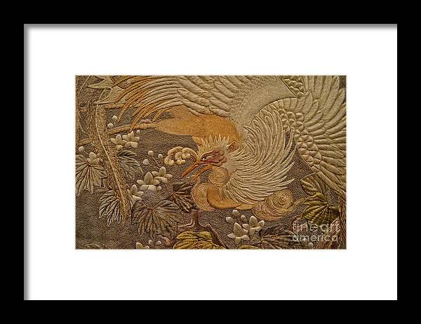  Detail Framed Print featuring the photograph The Phoenix by Mary Machare