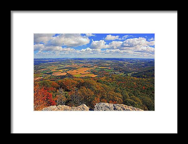 The Pinnacle On Pa At Framed Print featuring the photograph The Pinnacle on PA AT by Raymond Salani III