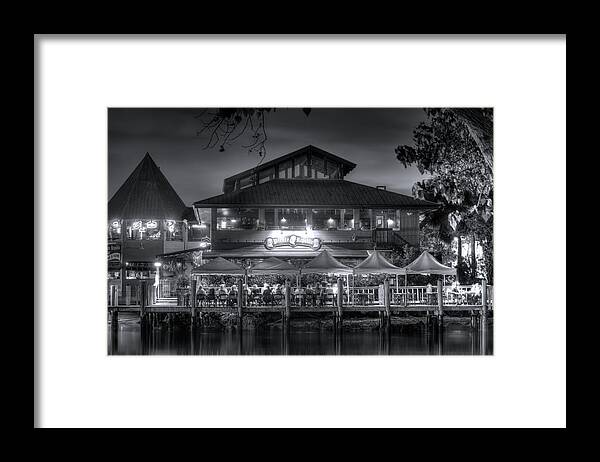 Pirate Republic Framed Print featuring the photograph The Pirate Republic Bar and Grill by Mark Andrew Thomas
