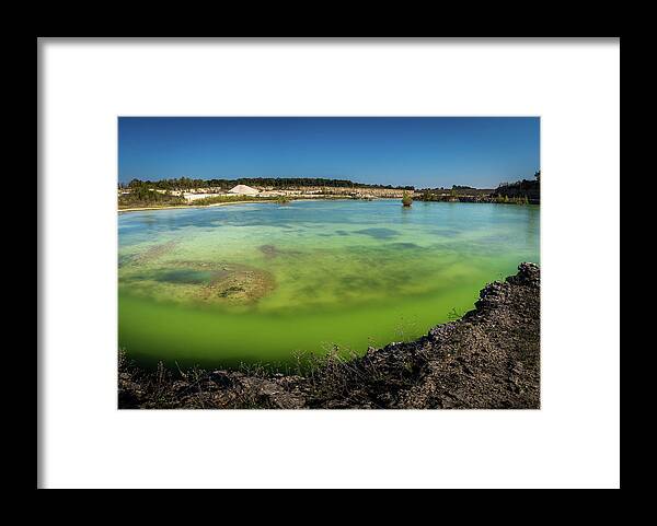 Quarry Framed Print featuring the photograph The Quarry by Josh Eral