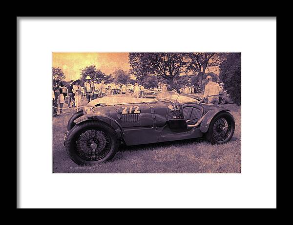 Antique Car Framed Print featuring the photograph The Racer by Aleksander Rotner
