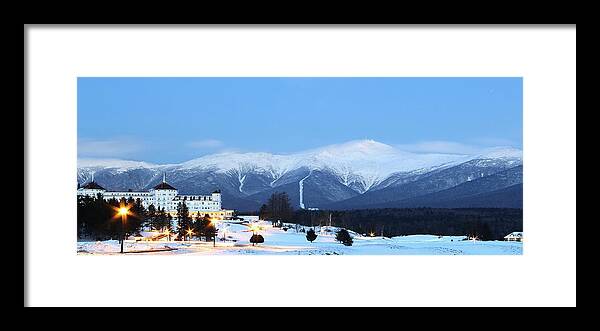 White Mountains Framed Print featuring the photograph The Range by Andrea Galiffi