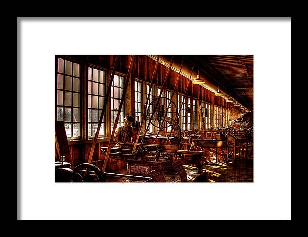 David Patterson Framed Print featuring the photograph The Red Barn of the Boeing Company IV by David Patterson