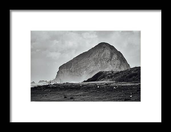 The Rock Framed Print featuring the photograph The Rock by Maria Jansson