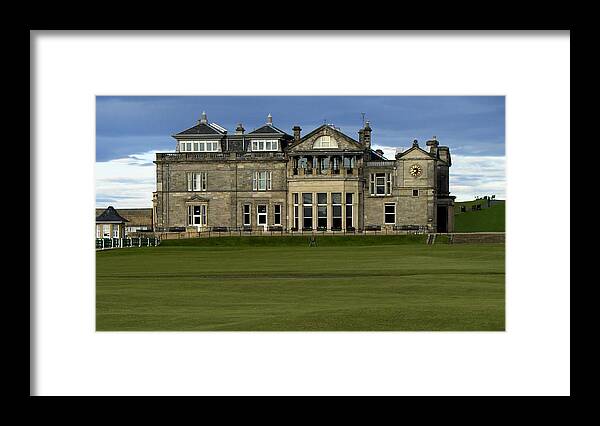 Golf Framed Print featuring the photograph The Royal and Ancient St. Andrews Scotland by Sally Ross