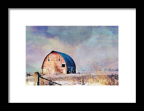 Rustic Framed Print featuring the photograph The Royal Barn by Bonfire Photography