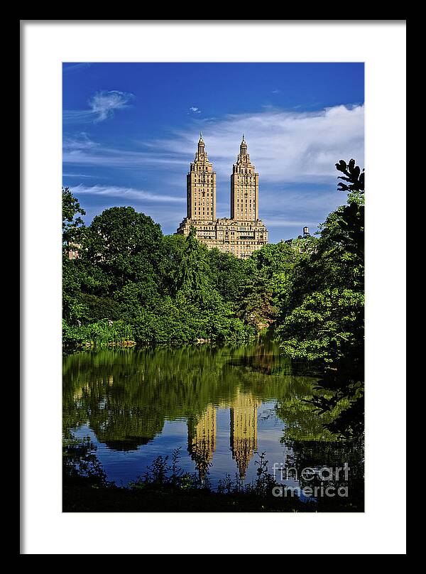 Landscape Framed Print featuring the photograph The San Remo by Franz Zarda