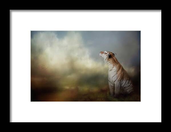 Jai Johnson Framed Print featuring the photograph The Scent Of The Storm by Jai Johnson