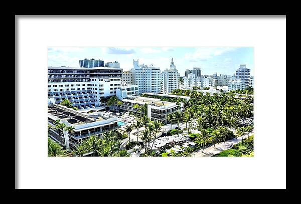 South Beach Framed Print featuring the photograph The Stay by Michael Albright
