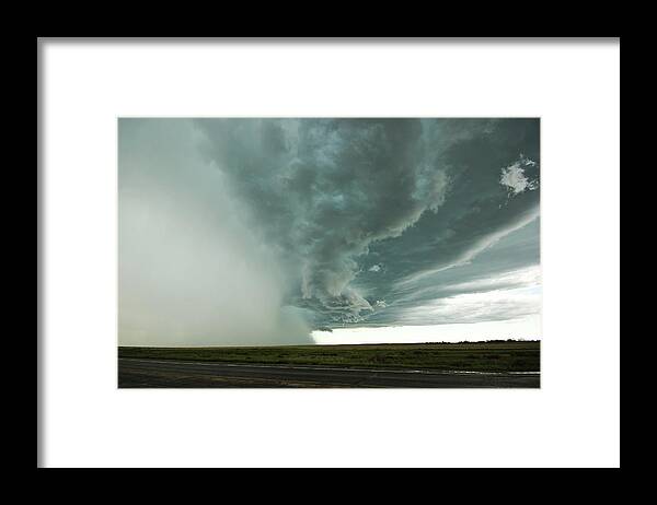 Clouds Framed Print featuring the photograph The Stoneham Shelf by Ryan Crouse