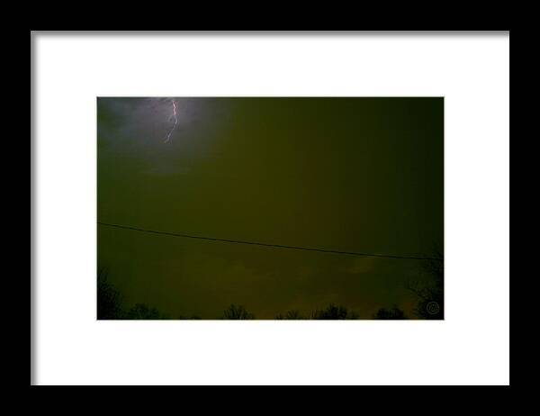 Sky Framed Print featuring the photograph The Storm 2.1 by Joseph A Langley