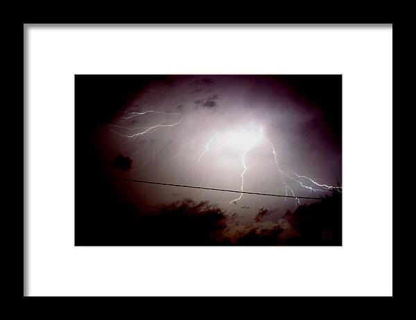 Sky Framed Print featuring the photograph The Storm 2.3 by Joseph A Langley