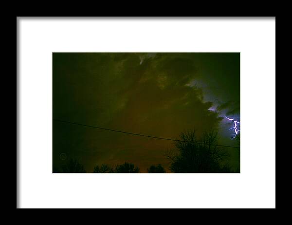Sky Framed Print featuring the photograph The Storm 2.8 by Joseph A Langley