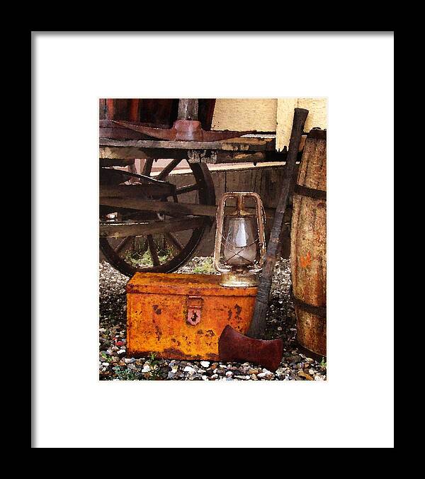 Strongbox Framed Print featuring the photograph The Strongbox by Timothy Bulone