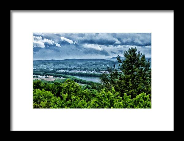 Williamsport Framed Print featuring the photograph The Sun will Come Out - Tomorrow by Monroe Payne