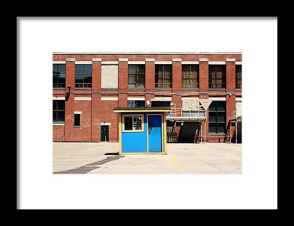 Swedish Framed Print featuring the photograph The Swedish Parking Booth by Kreddible Trout