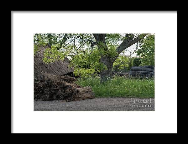 Thatched Framed Print featuring the photograph The Thatched Roof, Great Dixter by Perry Rodriguez