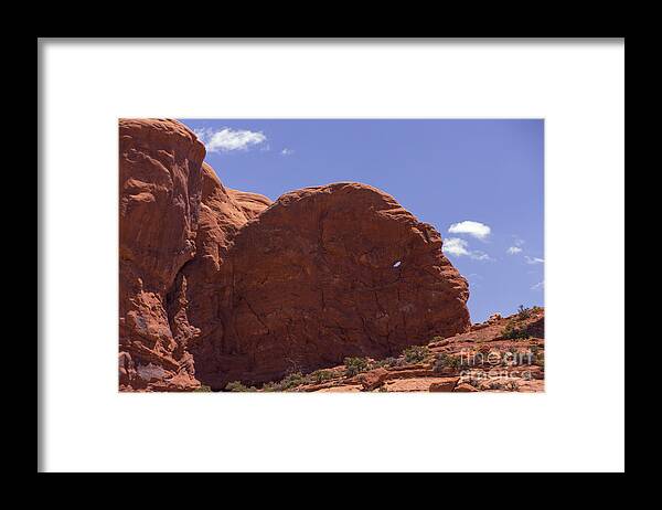 Rock Framed Print featuring the photograph The Thing by Louise Magno