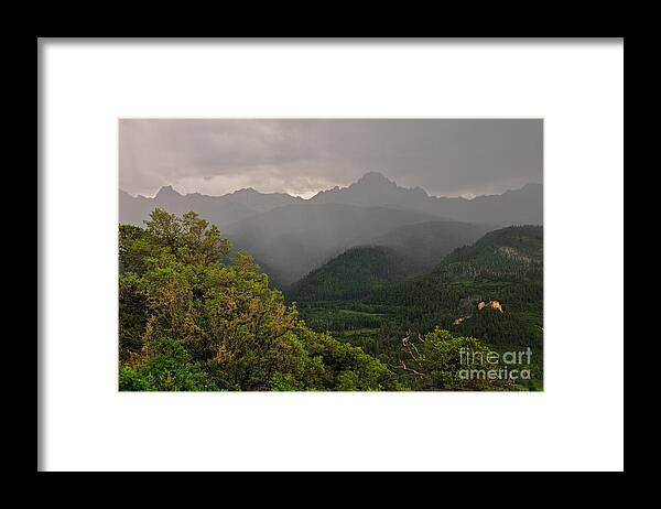 Mountains Framed Print featuring the photograph The Thunder Rolls by Randy Rogers