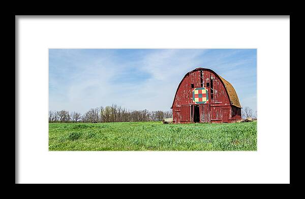 Barn Framed Print featuring the photograph The Trail by Holly Ross