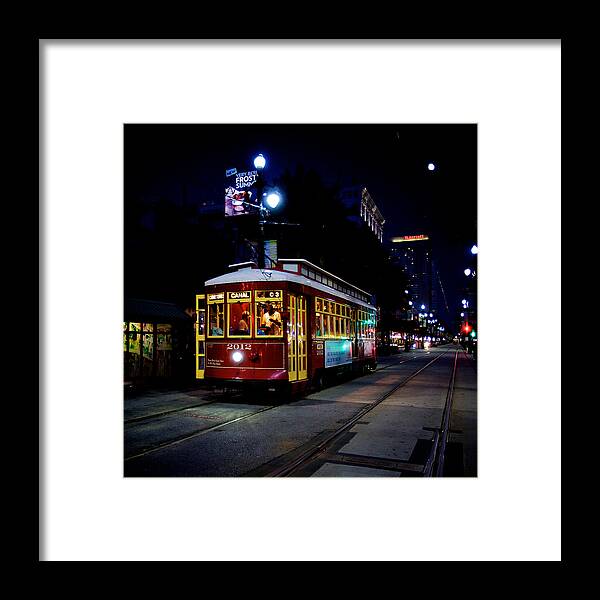 America Framed Print featuring the photograph The Trolley by Evgeny Vasenev