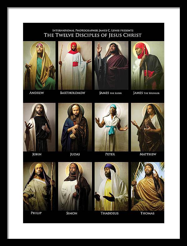 The Twelve Disciples of Jesus Christ  by Icons Of The Bible