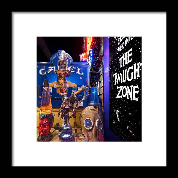 Weed Framed Print featuring the photograph The Twilight Zone by Gary Warnimont