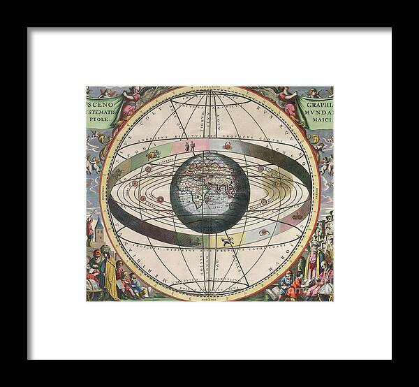 Science Framed Print featuring the photograph The Universe Of Ptolemy Harmonia by Science Source