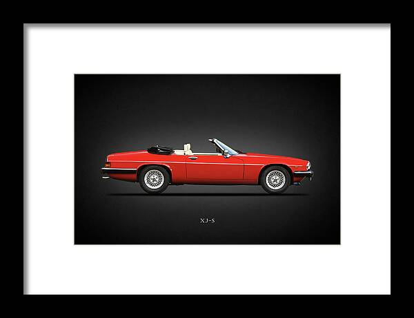Jaguar Xjs Framed Print featuring the photograph The V12 XJ-S by Mark Rogan
