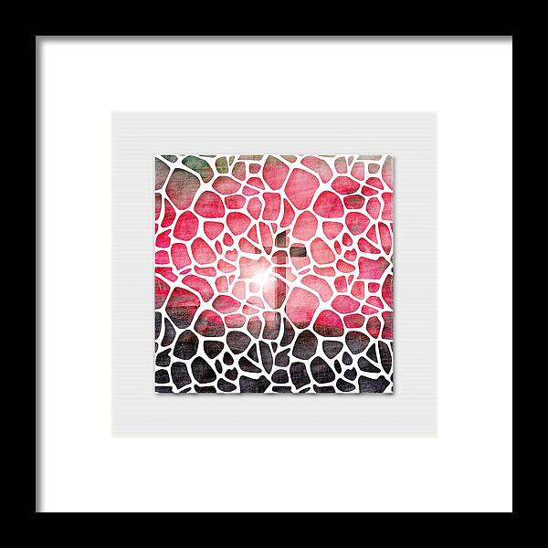 Jesus Framed Print featuring the digital art The vail is upon their heart. by Payet Emmanuel