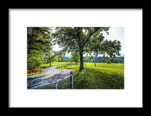Appalachia Framed Print featuring the photograph The Valley at Cades Cove by Debra and Dave Vanderlaan