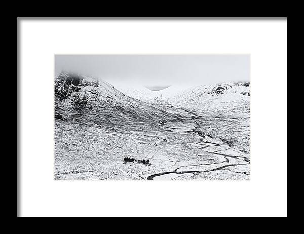Lagangarbh Framed Print featuring the photograph The view from Chrulaiste by Stephen Taylor