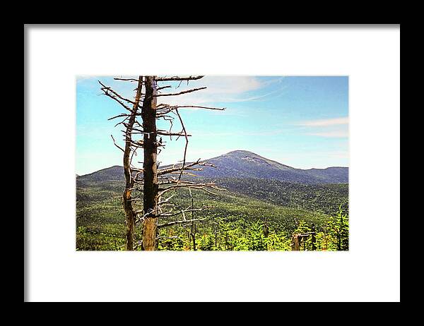Tabletop Framed Print featuring the photograph The View from Tabletop Mountain Adirondacks Upstate New York by Toby McGuire