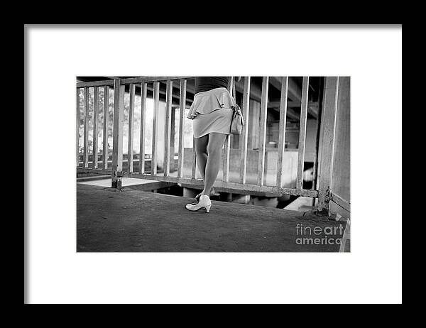 Shoe Framed Print featuring the photograph The Wait by Dean Harte