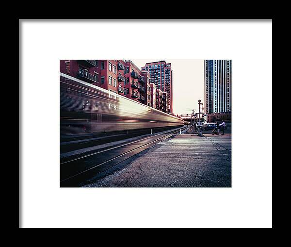 Chicago Framed Print featuring the photograph The Waiting Game by Nisah Cheatham