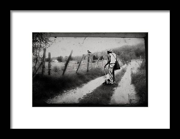 North Carolina Framed Print featuring the photograph The Way of the Crow by Gray Artus