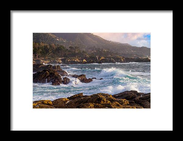 Monterey Framed Print featuring the photograph The West Coast by Derek Dean