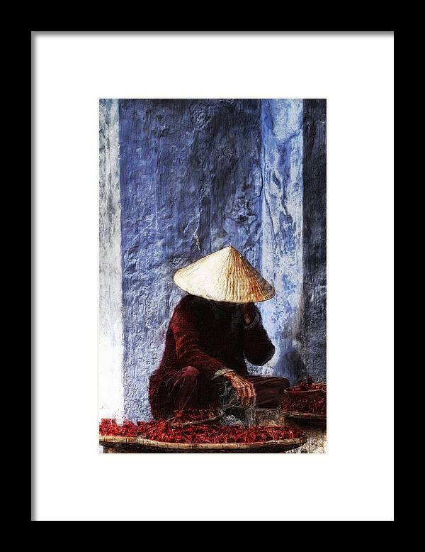 Asia Framed Print featuring the digital art The Whistler by Cameron Wood