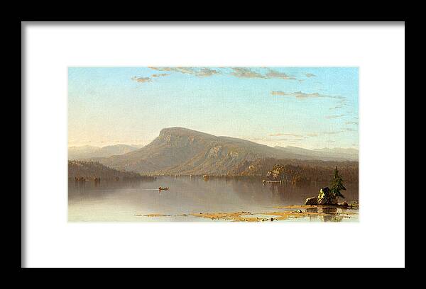 Sanford Robinson Gifford Framed Print featuring the painting The Wilderness by Sanford Robinson Gifford