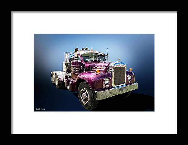 Truck Framed Print featuring the photograph Thermo Dyne by Keith Hawley