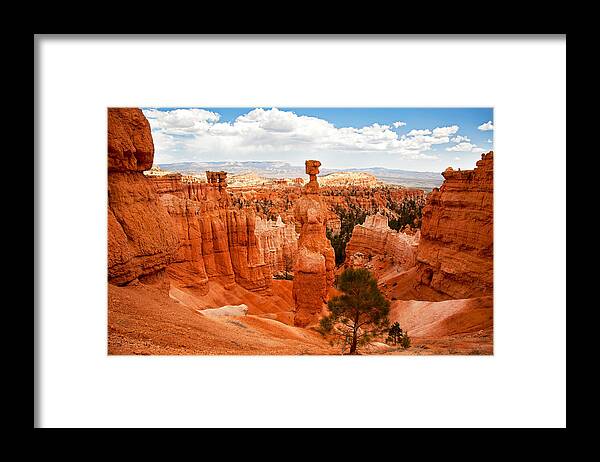 America Framed Print featuring the photograph Thors Hammer by Jane Rix
