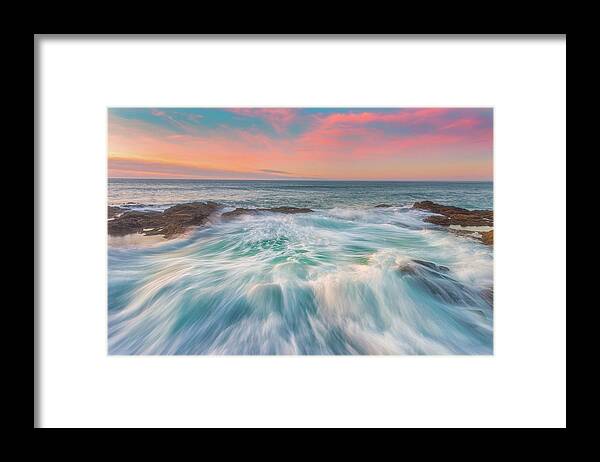 Oregon Framed Print featuring the photograph Thor's Rush by Darren White