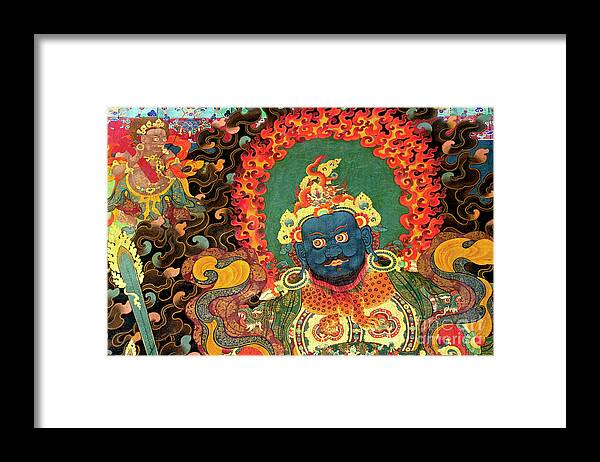 Monastery Framed Print featuring the photograph Tibet_163-7 by Craig Lovell