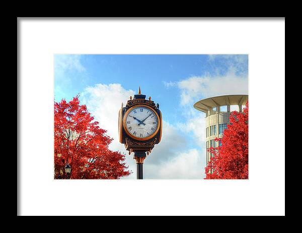 Greenville Framed Print featuring the photograph Time for Greenville by Blaine Owens